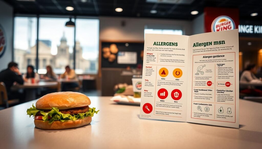 allergen guidance burger king
