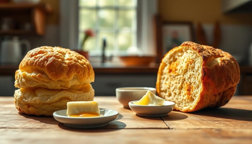 biscuit vs English muffin biscuit vs English muffin