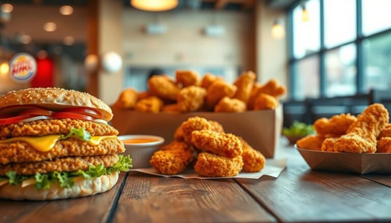 burger king chicken menu