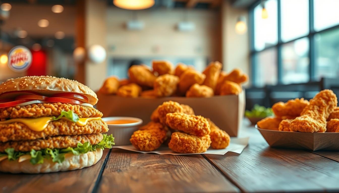 burger king chicken menu