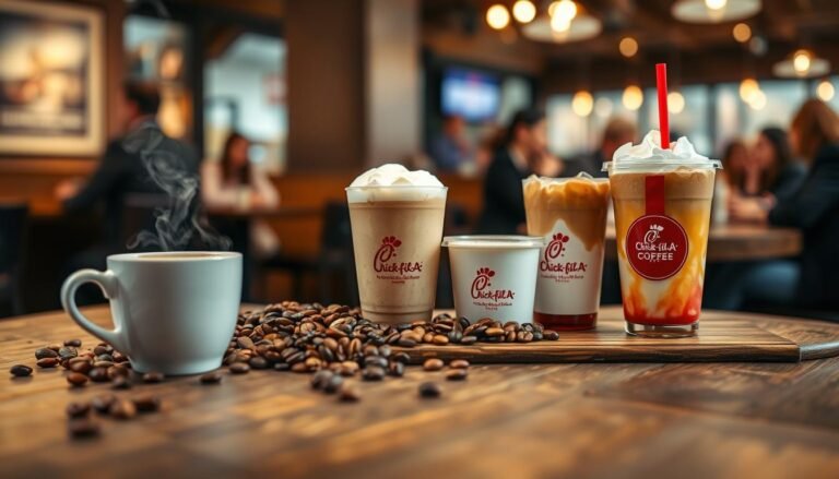 chick fil a coffee menu