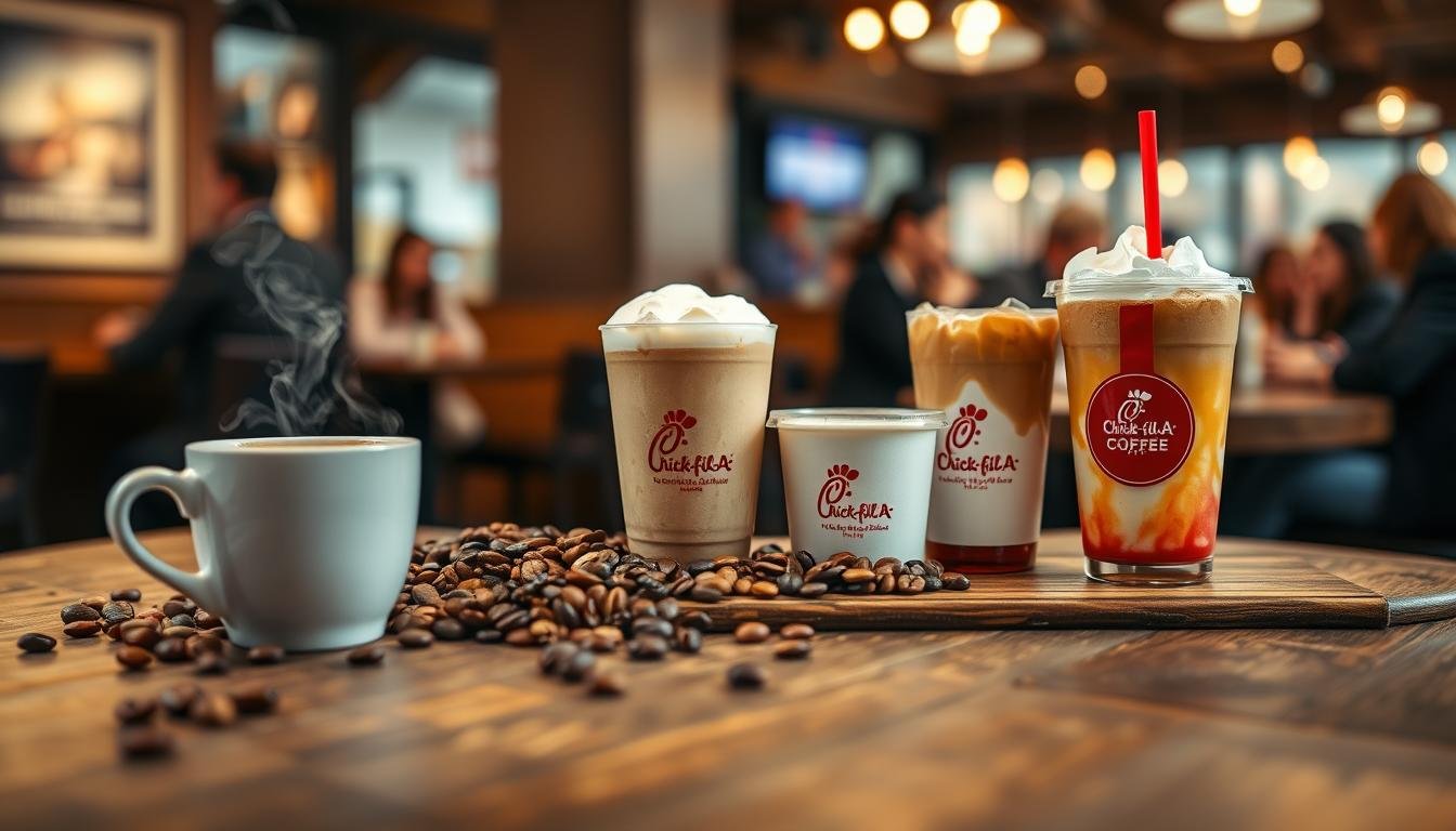 chick fil a coffee menu