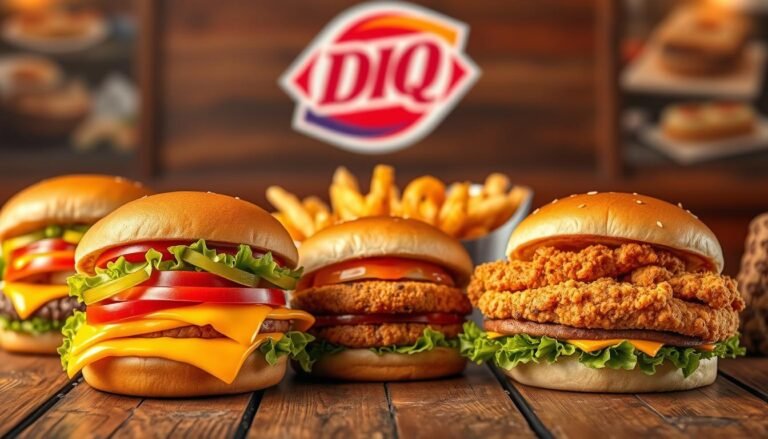 dairy queen burgers menu