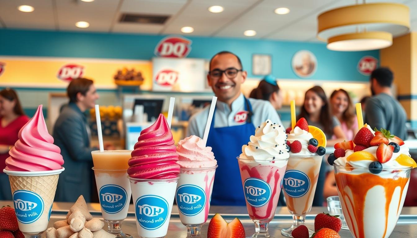 dairy queen dairy free menu