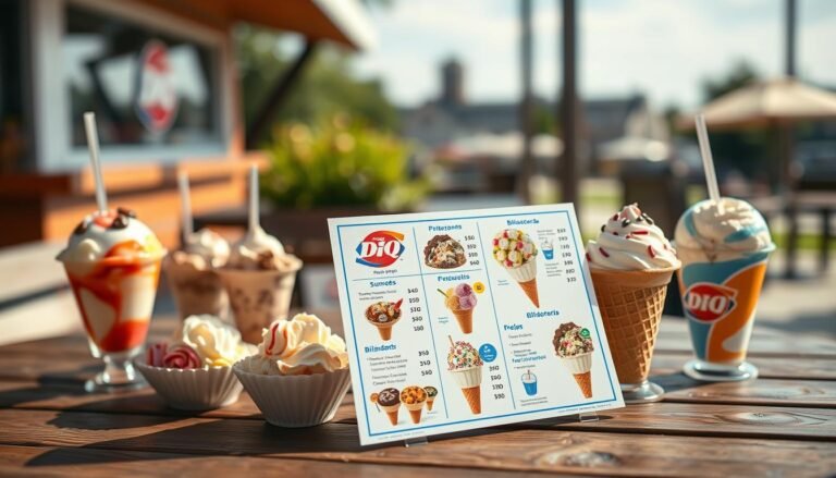 dairy queen ice cream menu with prices