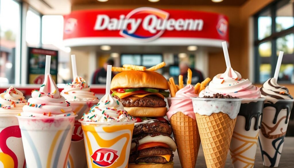 dairy queen ice cream treats
