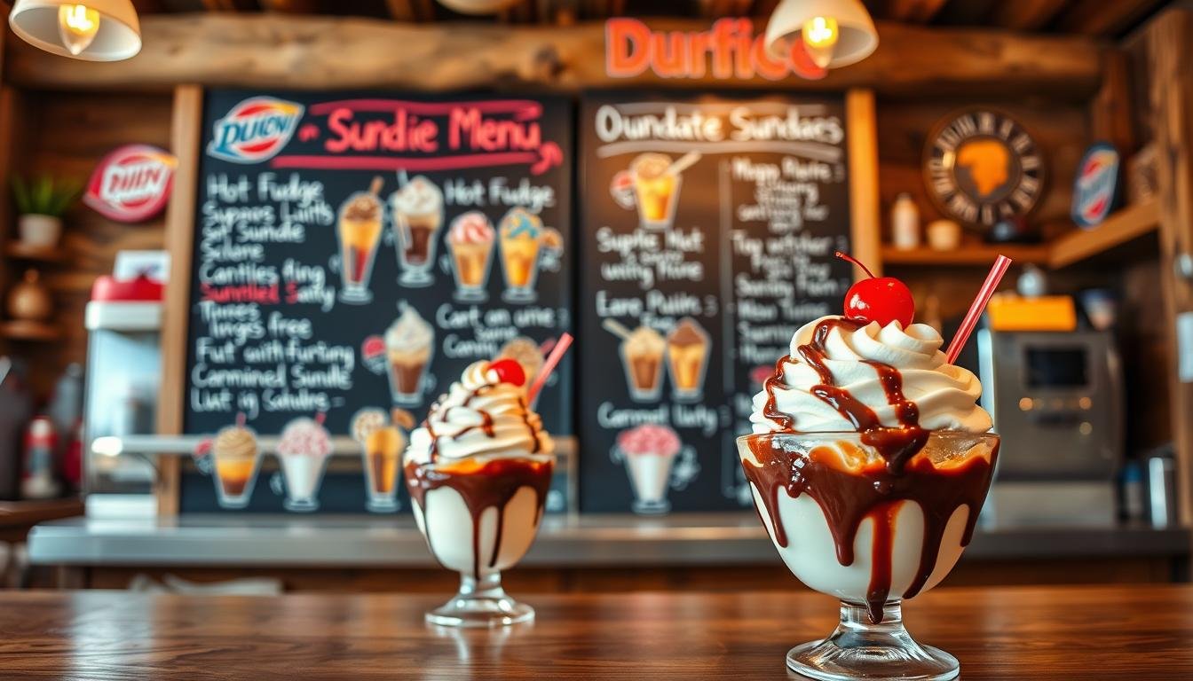 dairy queen sundae menu