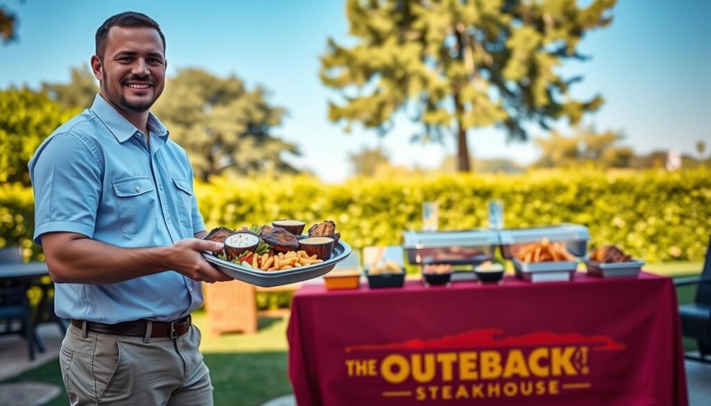 outback steakhouse catering delivery