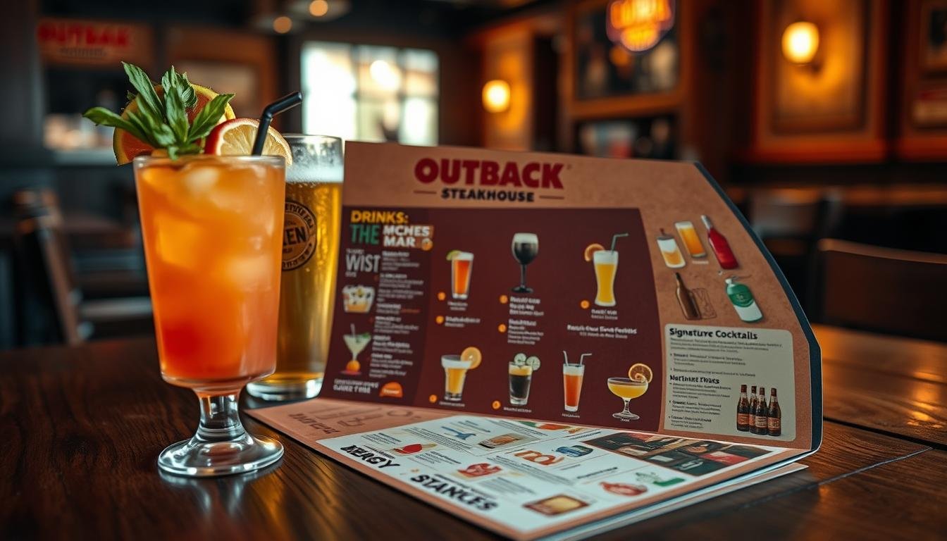 outback steakhouse drink menu