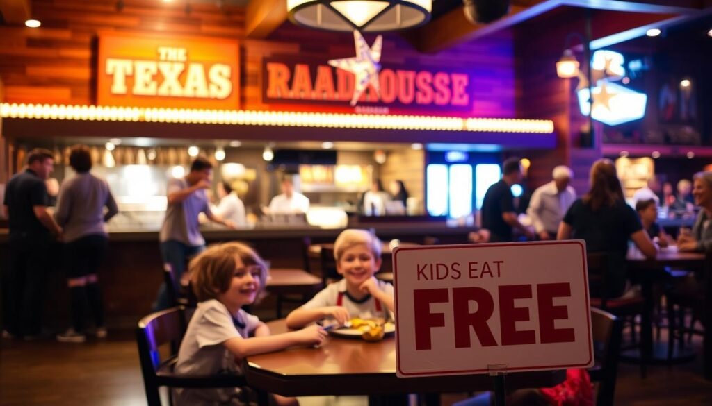 texas roadhouse kids eat free