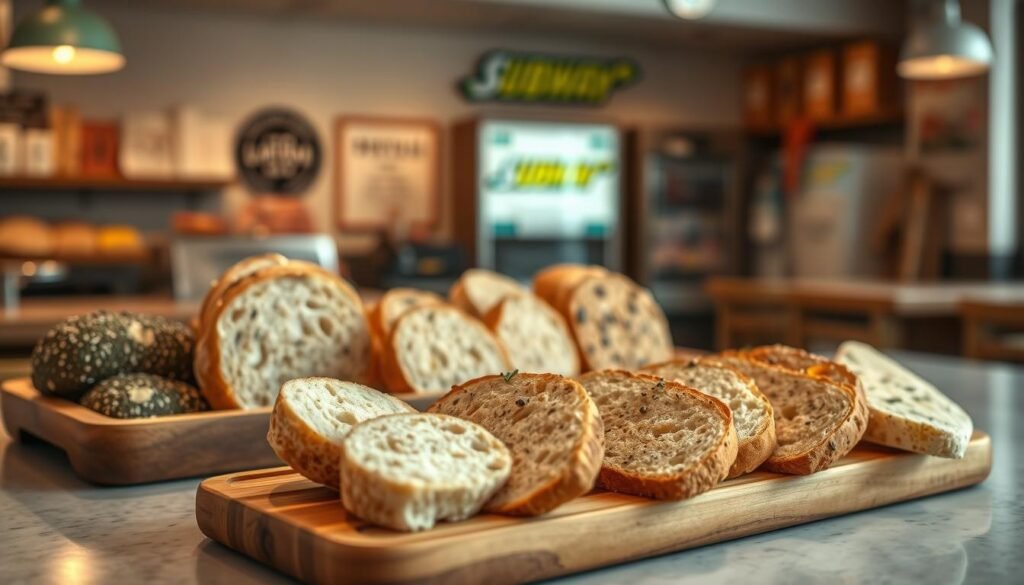 regional subway bread options