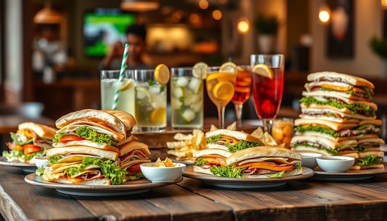 subway catering menu