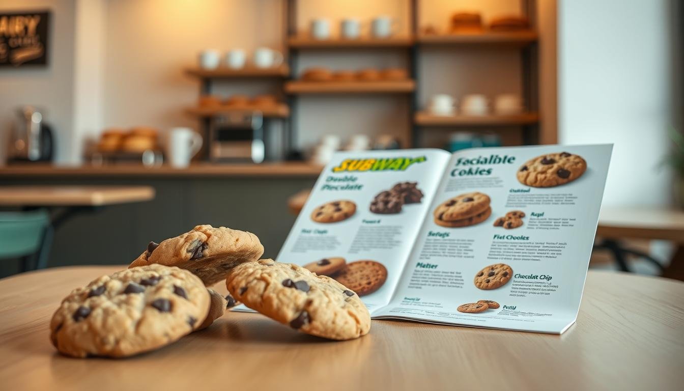 subway cookies menu